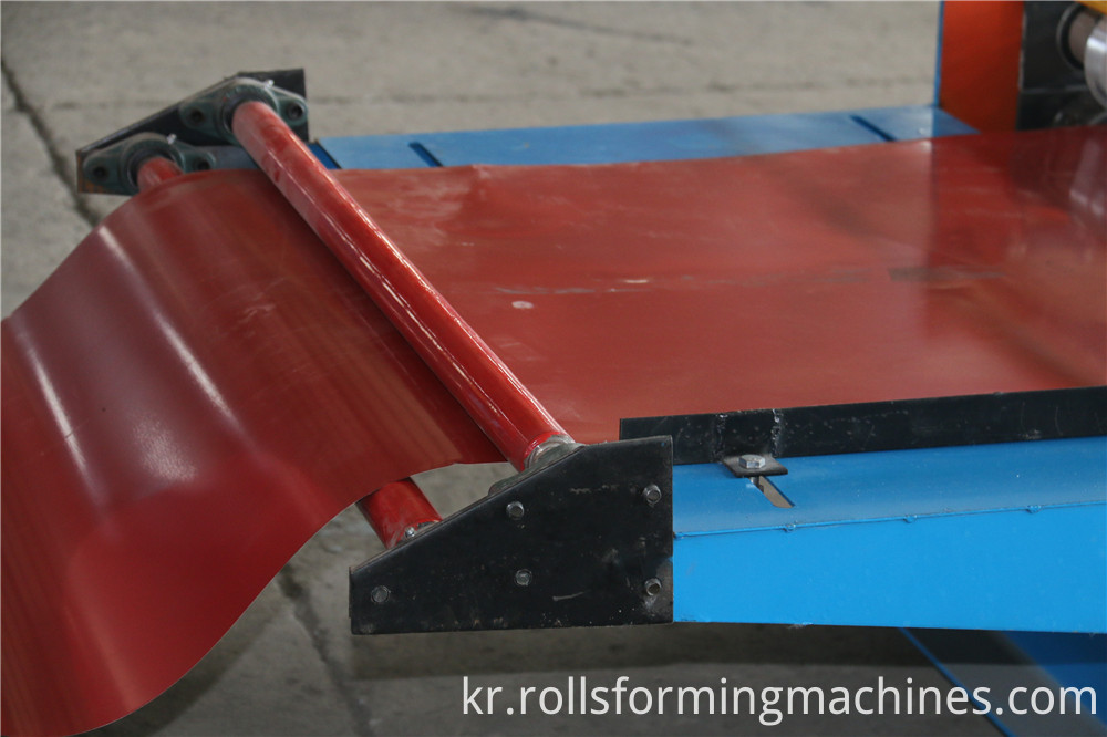 아연 도금 된 금속 시트 롤 성형 기계 Galvanized Metal Sheet Roll Forming Machine